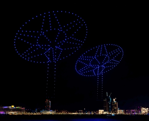 Espectáculo de drones: un wow para grandes eventos